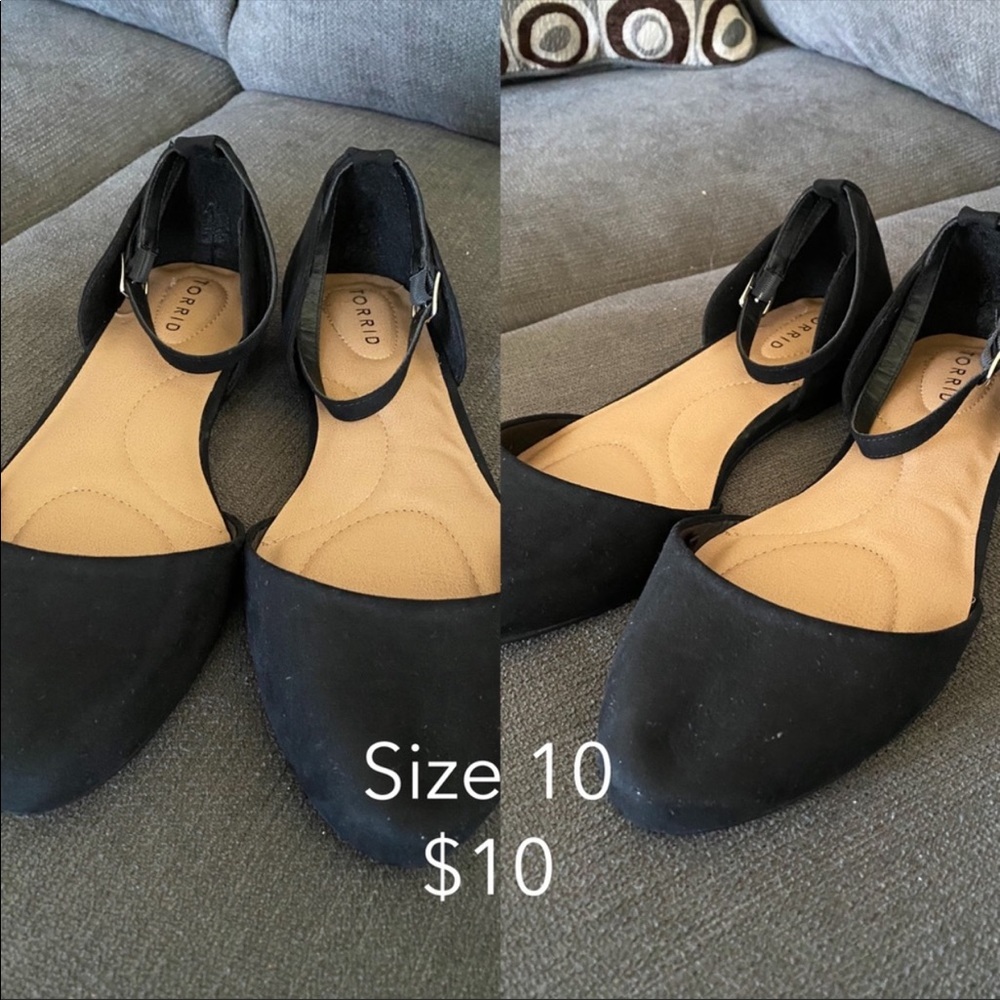 Torrid Black Flats